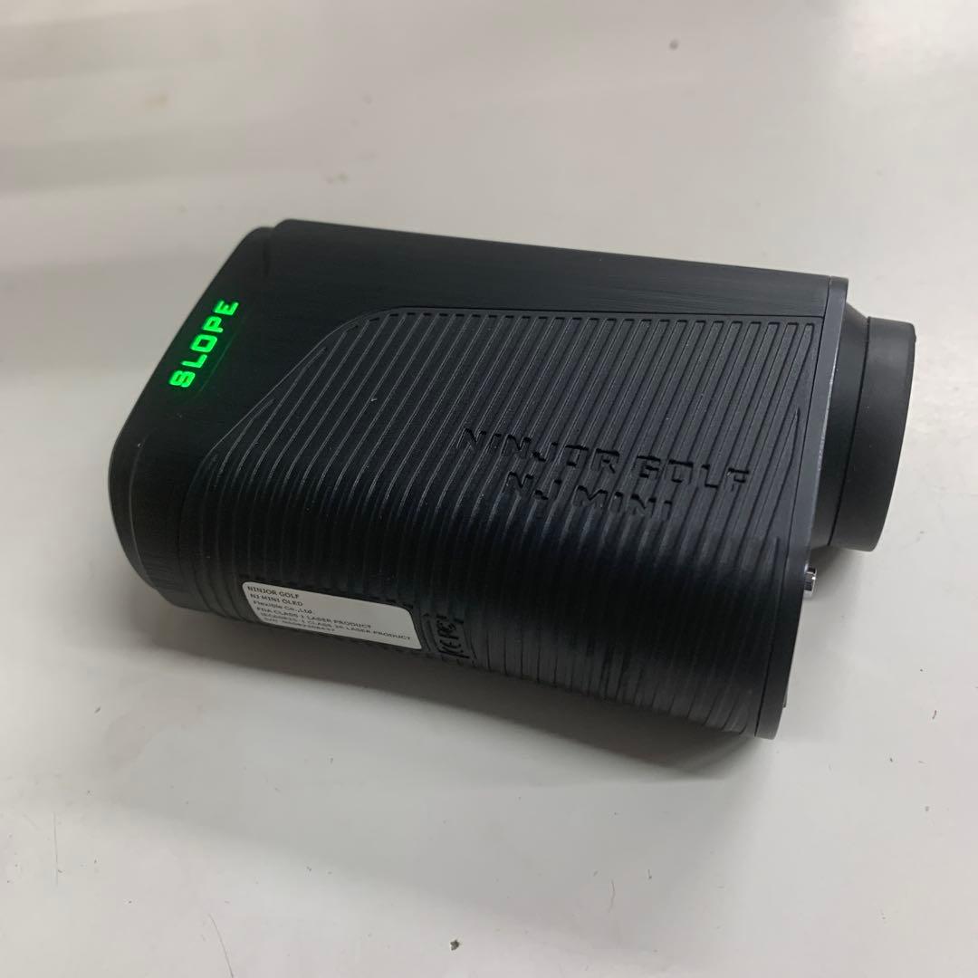 ゴルフ用距離計 スロープ機能付き ブラック