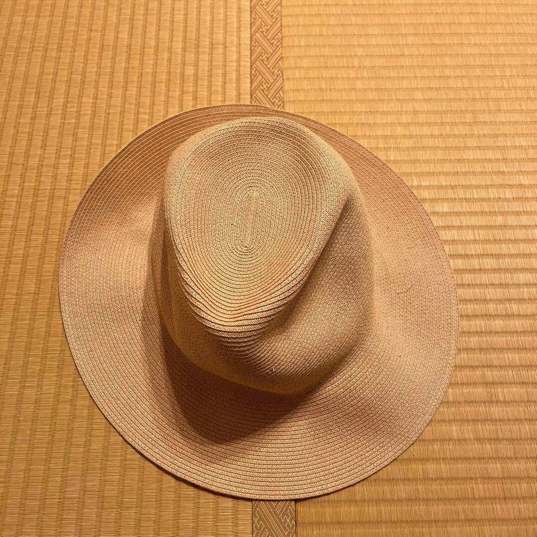 キジマタカユキ　PAPER BRAID SOFT HAT ストローハット