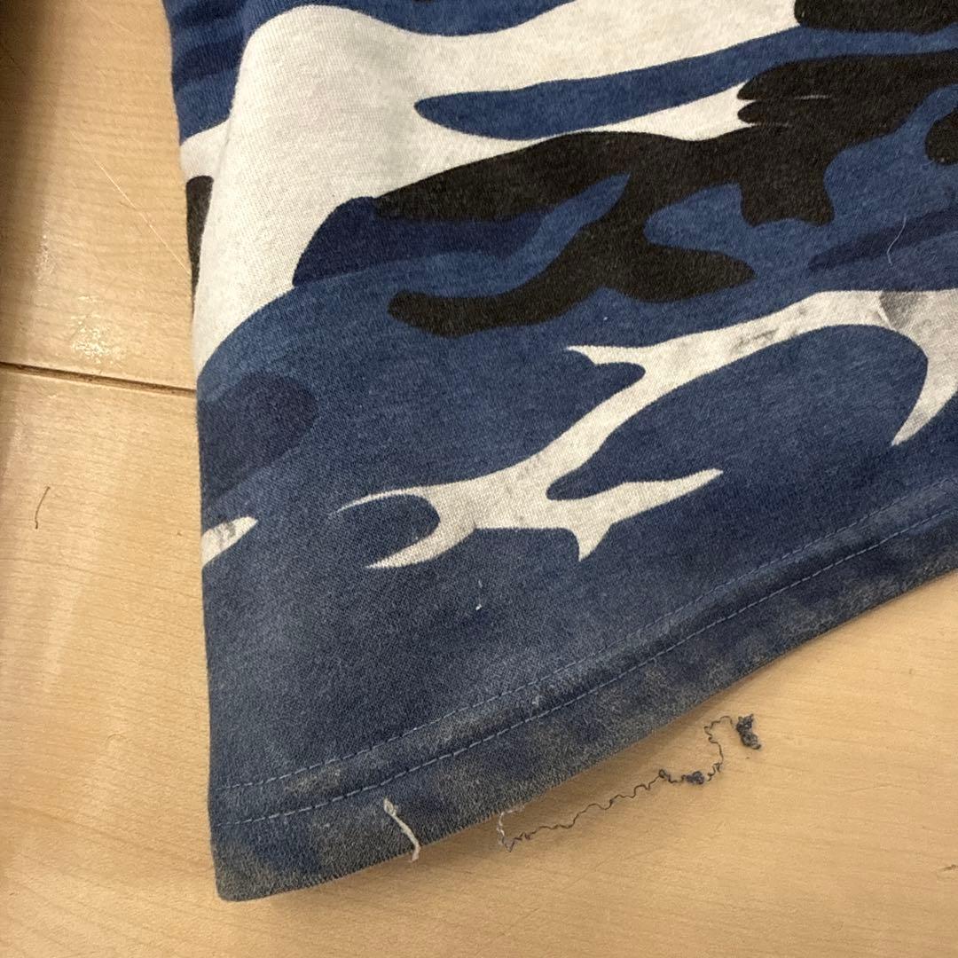 パンツ trvo BLUE CAMO FUR POCKET SWEAT PANTS