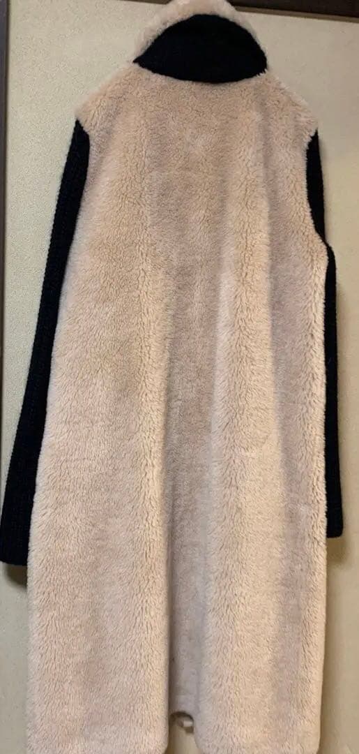 テディベアエコファー ロングコート