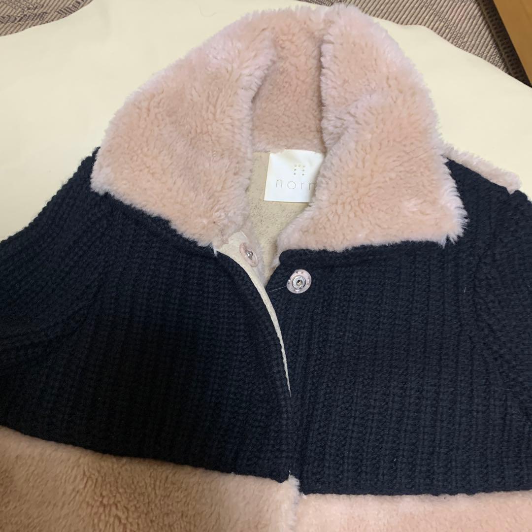 テディベアエコファー ロングコート