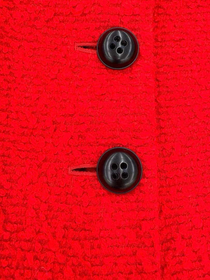 美品✨ヴィンテージ✨Christian Dior ツイード ノーカラージャケット