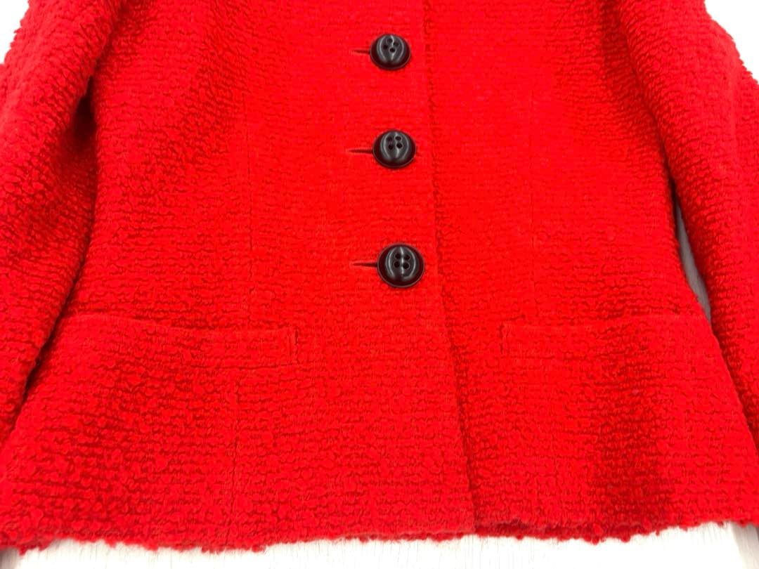 美品✨ヴィンテージ✨Christian Dior ツイード ノーカラージャケット