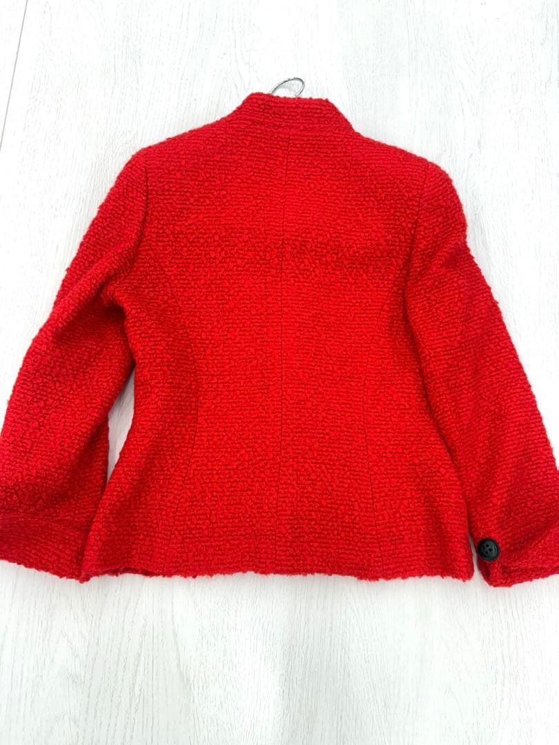 美品✨ヴィンテージ✨Christian Dior ツイード ノーカラージャケット