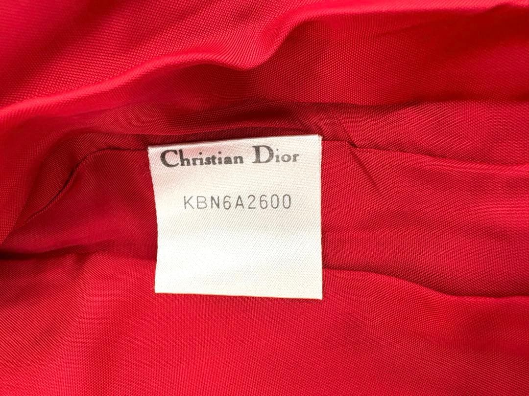 美品✨ヴィンテージ✨Christian Dior ツイード ノーカラージャケット