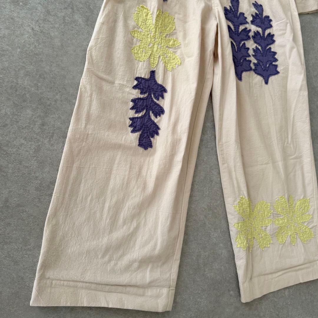 【レア】Sara mallika サラマリカ フラワーパッチワークオールインワン