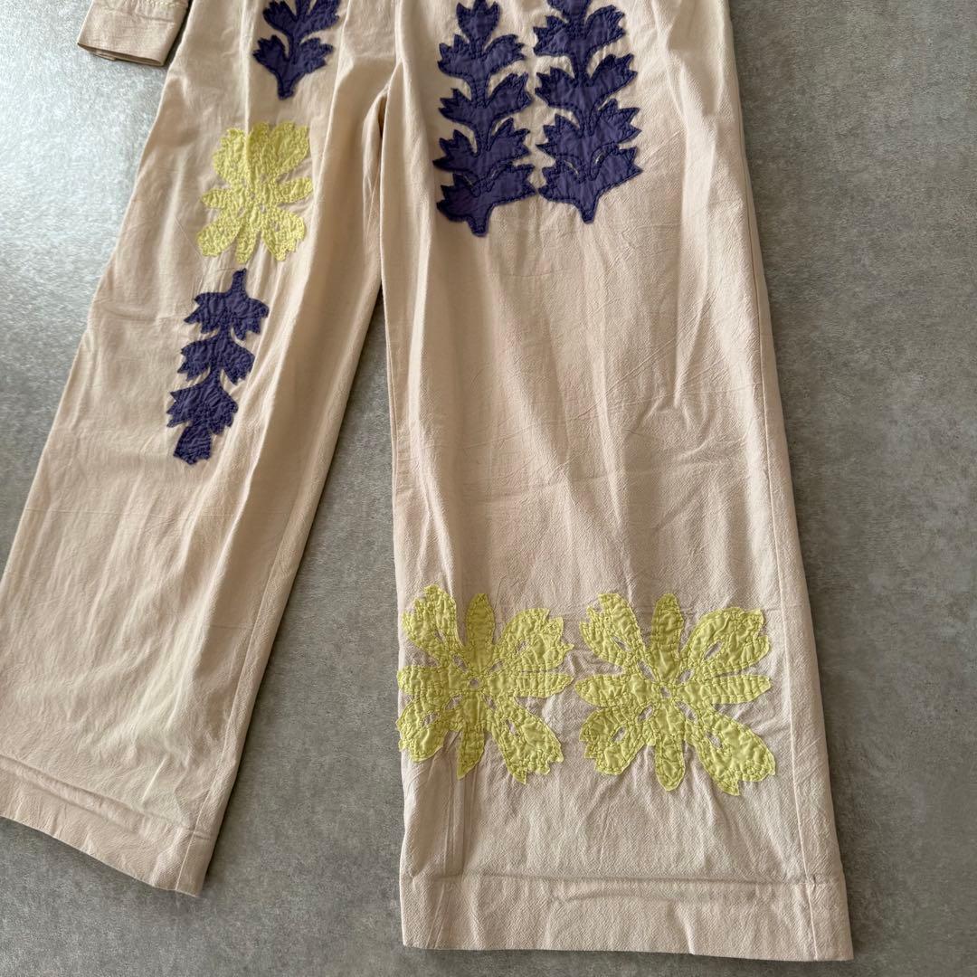 【レア】Sara mallika サラマリカ フラワーパッチワークオールインワン