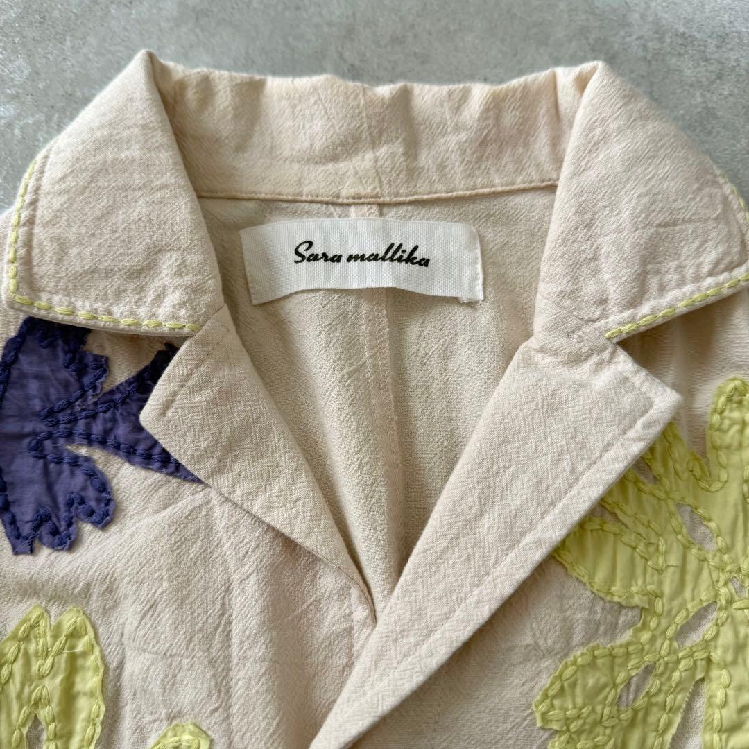 【レア】Sara mallika サラマリカ フラワーパッチワークオールインワン