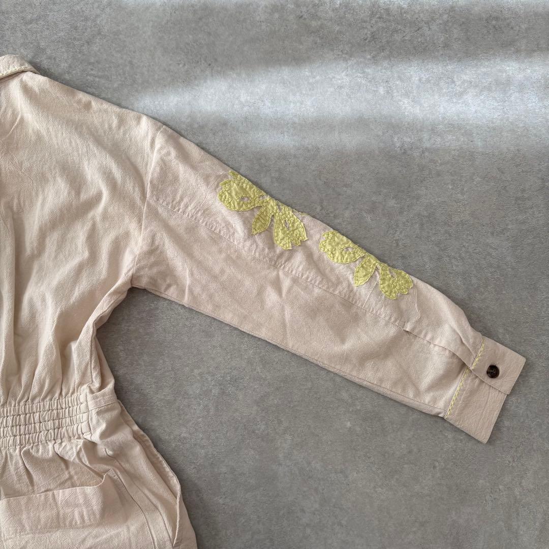 【レア】Sara mallika サラマリカ フラワーパッチワークオールインワン