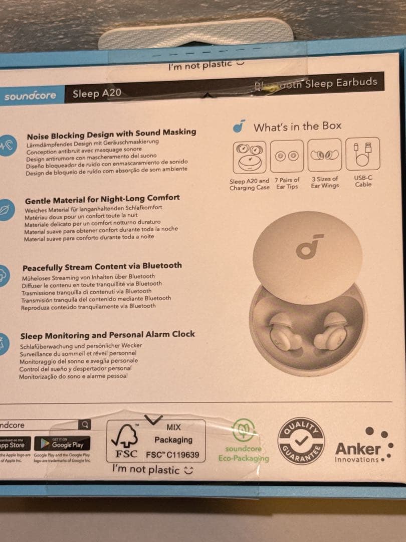 未開封】Anker Soundcore Sleep A20 White 睡眠用