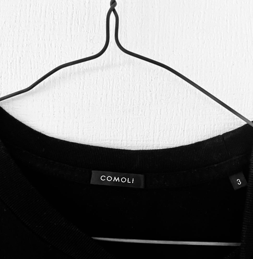 COMOLI コモリ 25ss コットンジャージー ノースリーブ サイズ3