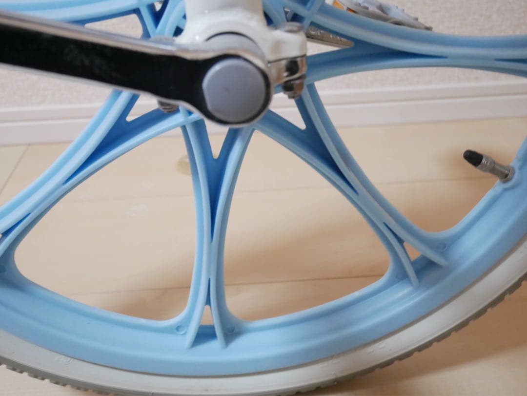 【美品】ブリジストン 一輪車 20インチ ブルー