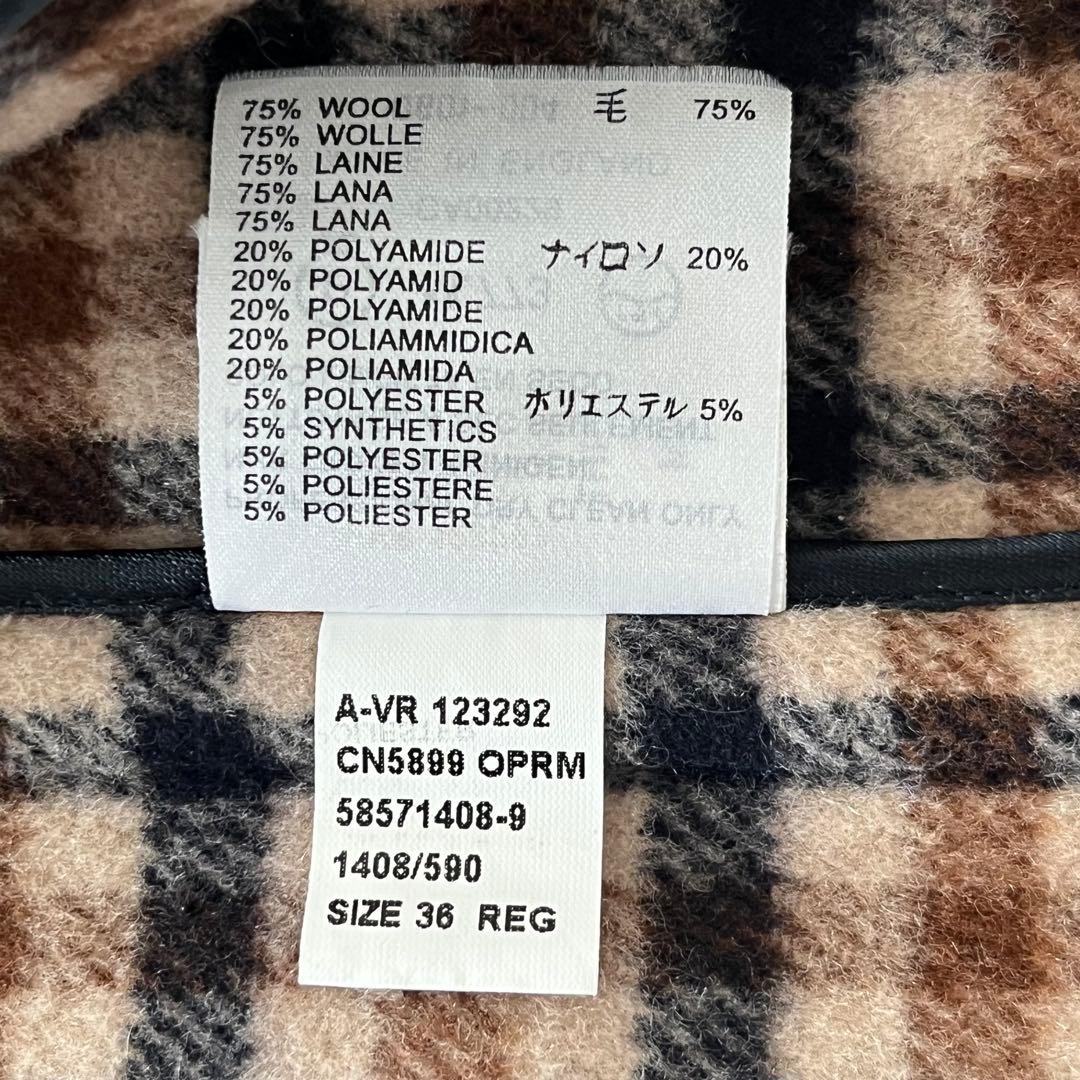 Aquascutum アクアスキュータム ネイビー ダッフルコート