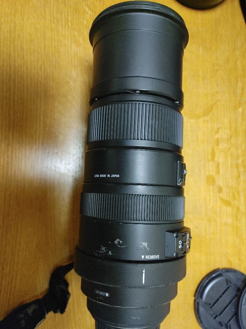 SIGMA APO 150-500mm F5-6.3 canon EFマウント