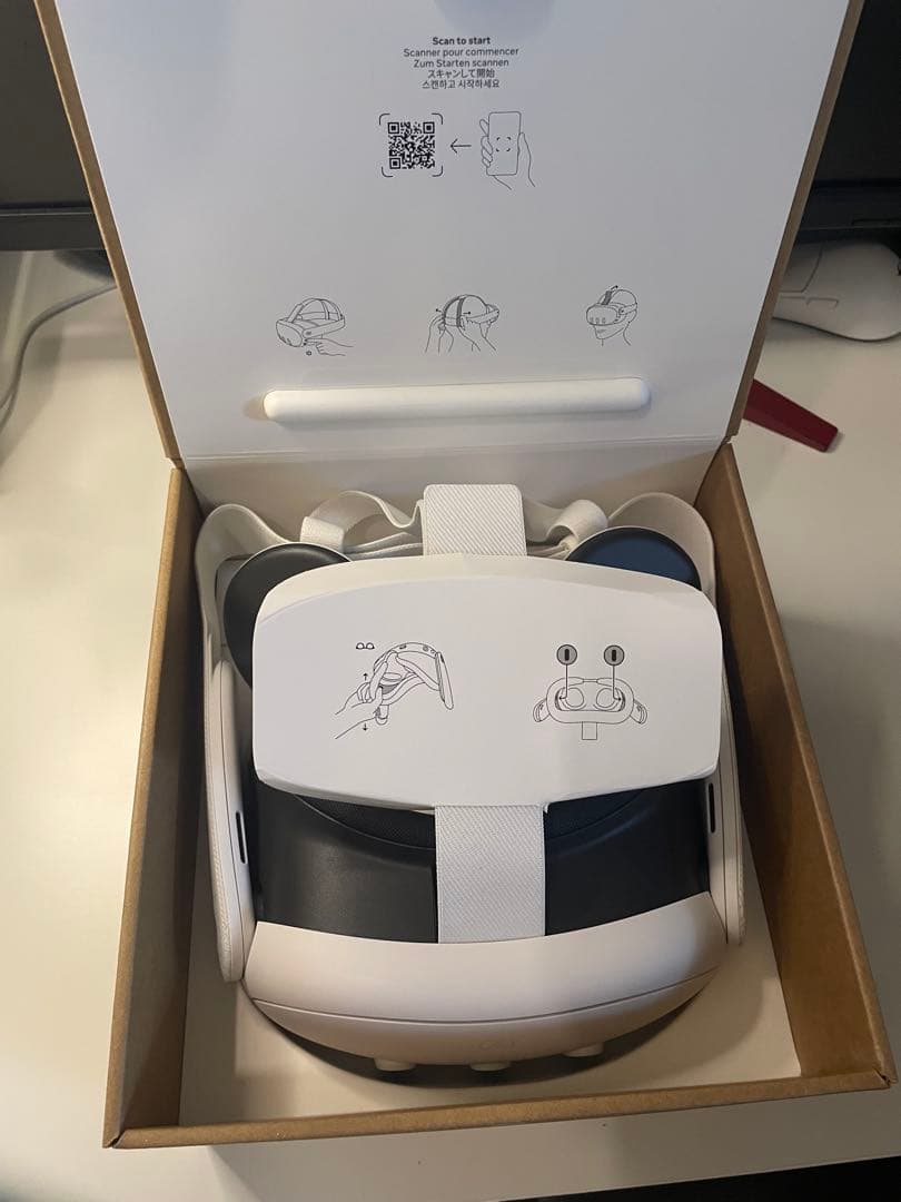  Quest 3 512GB VRヘッドセット➕充電リンクケーブル