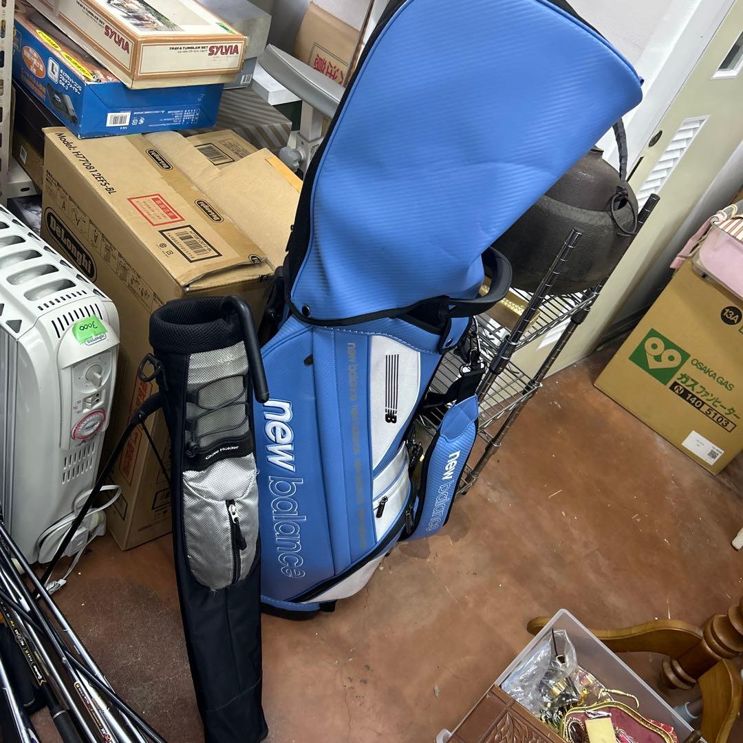 最終値下げ　ニューバランス ゴルフ 9.0型 キャディバッグ グローブフォルダー