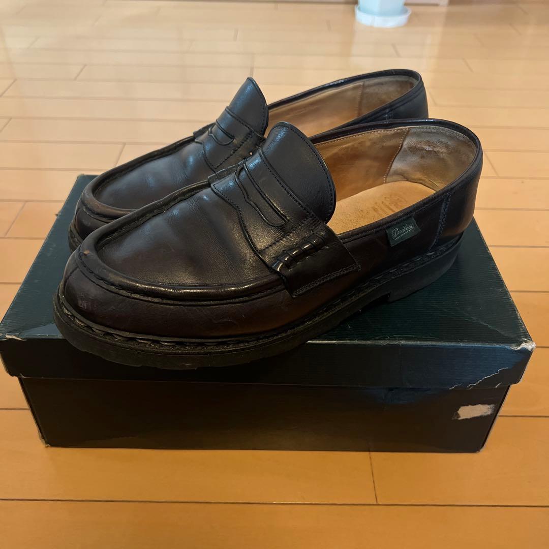 Paraboot ローファー reims ダークブラウン