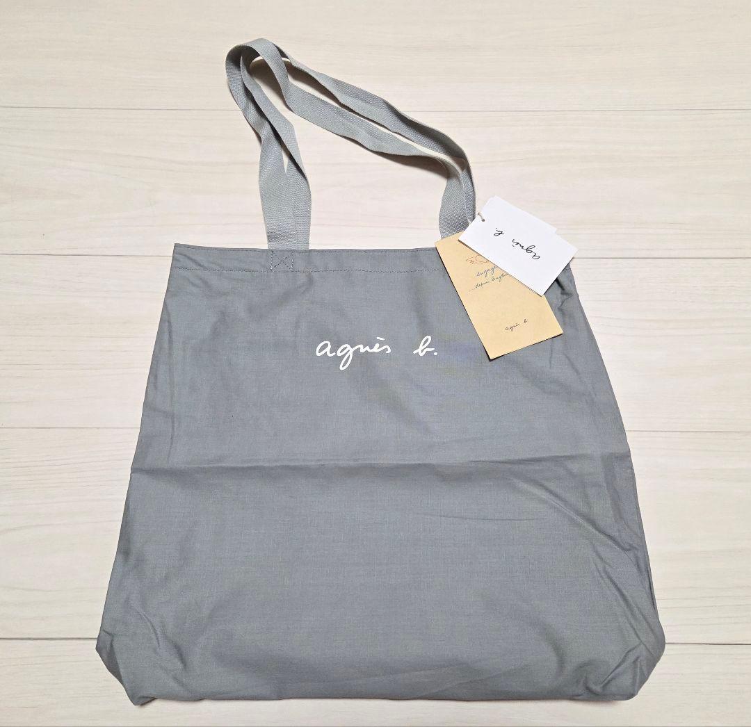 新品タグ付き／agnes b.／アニエスベーリバーシブルトートバッグ