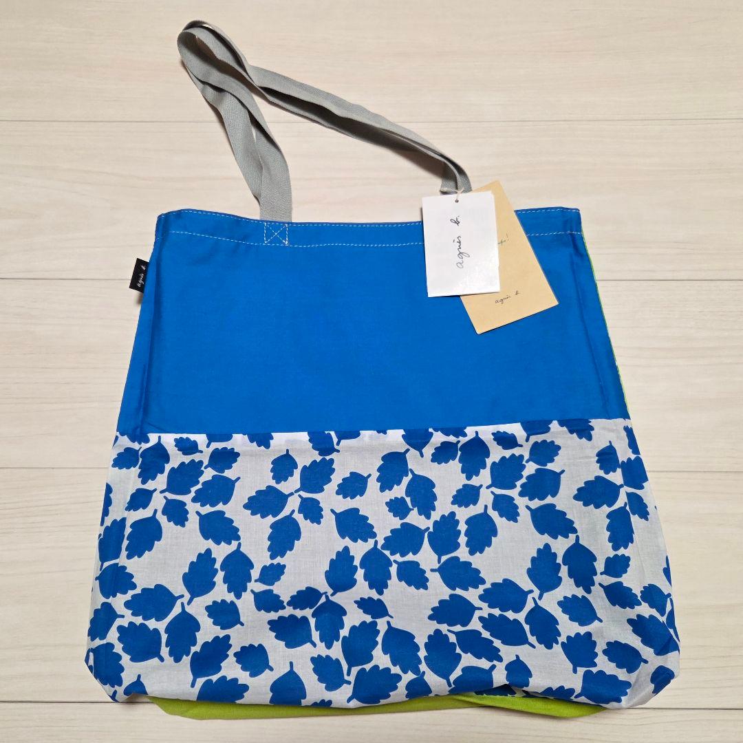 新品タグ付き／agnes b.／アニエスベーリバーシブルトートバッグ