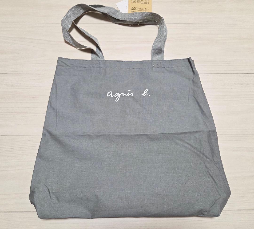 新品タグ付き／agnes b.／アニエスベーリバーシブルトートバッグ