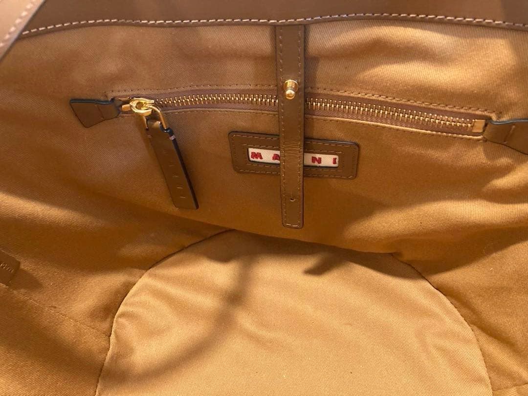 MARNI かごバッグ ブラウンTROPICALIA BAG SMALL