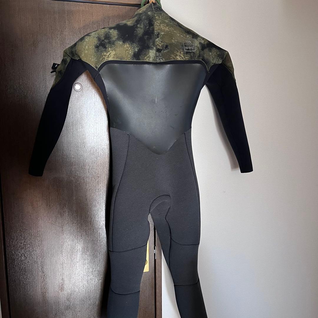 Wetsuit 5×3ブラック・カモフラージュ セミドライスーツ