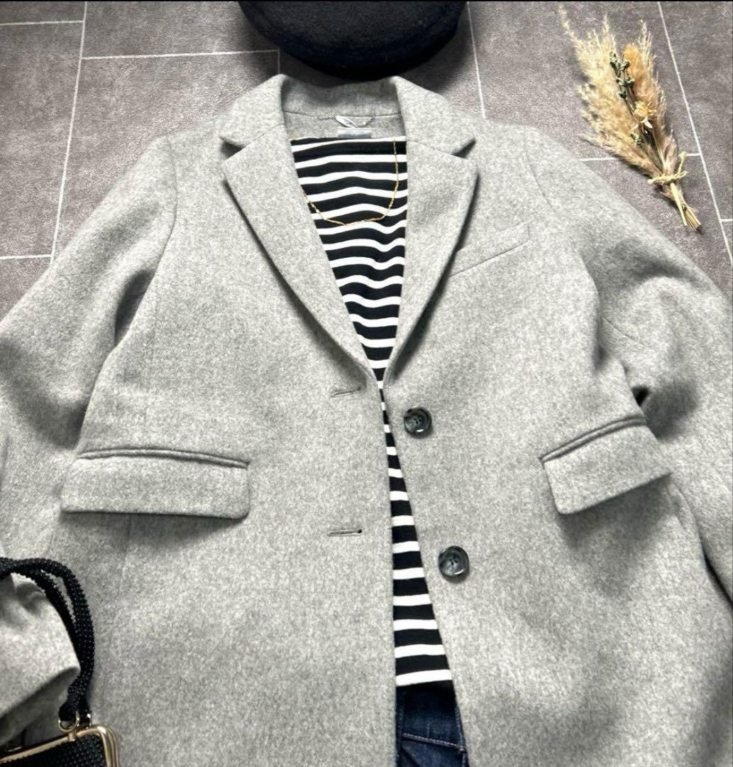 極美品⭐︎スローブイエナ　ウールチェスターコート　綺麗目