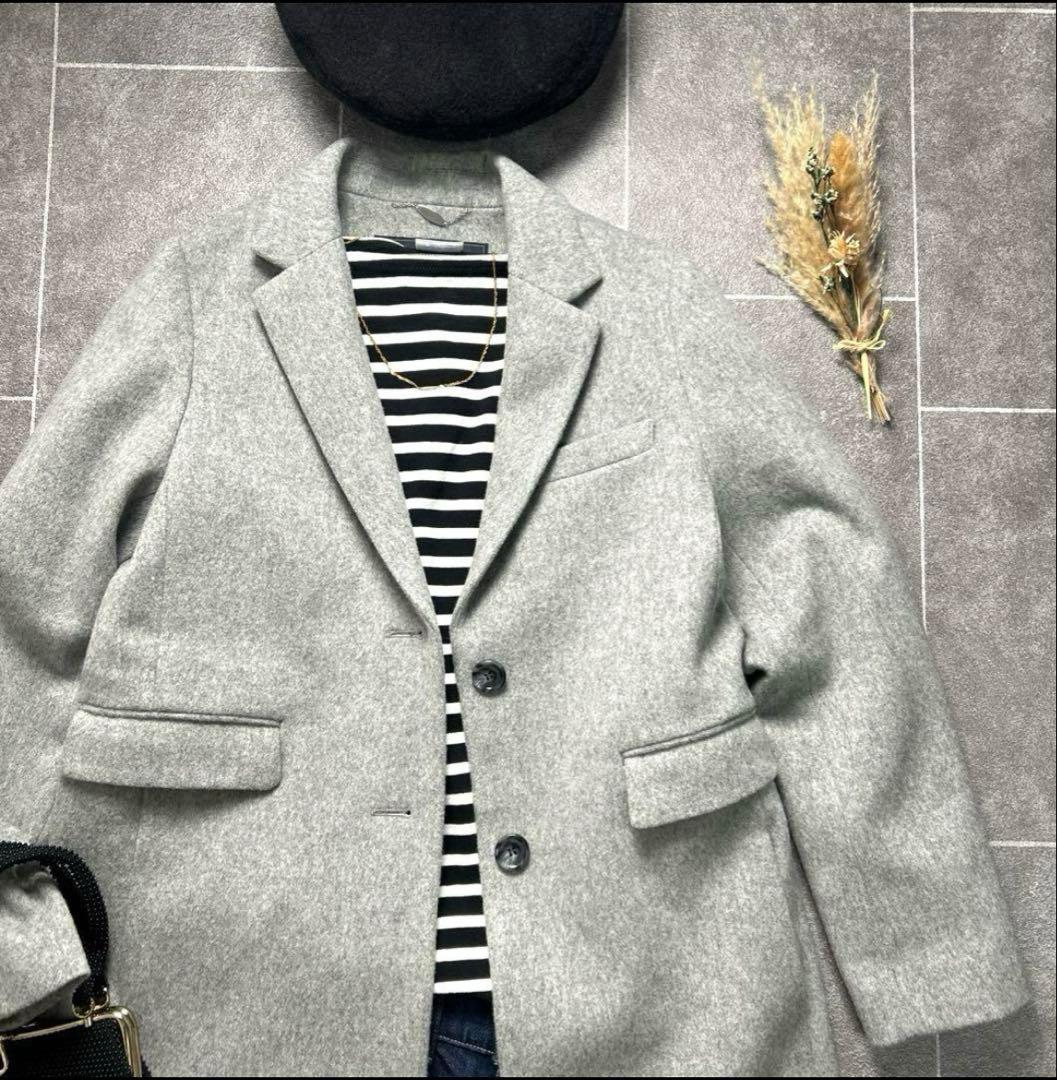 極美品⭐︎スローブイエナ　ウールチェスターコート　綺麗目