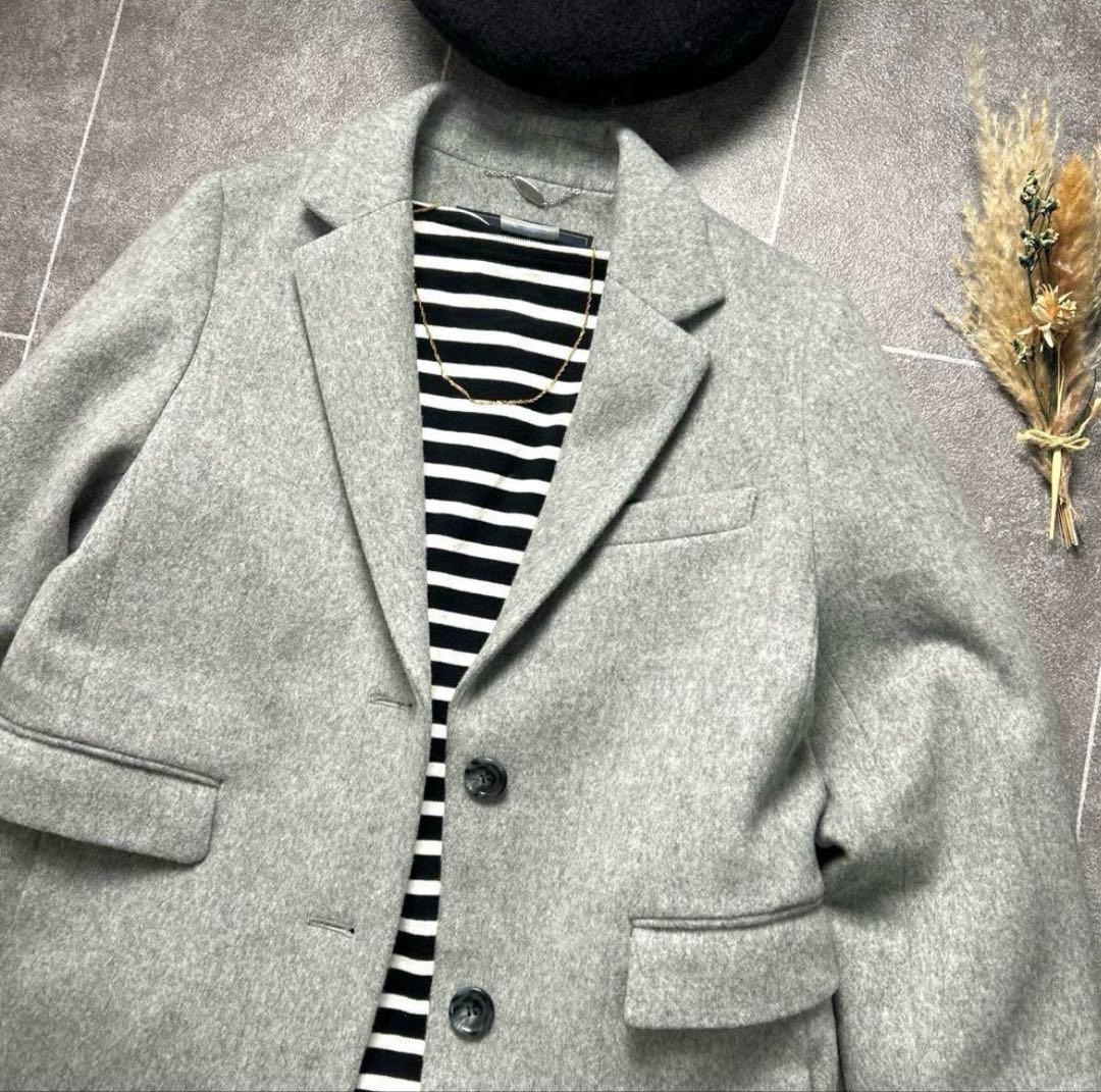 極美品⭐︎スローブイエナ　ウールチェスターコート　綺麗目