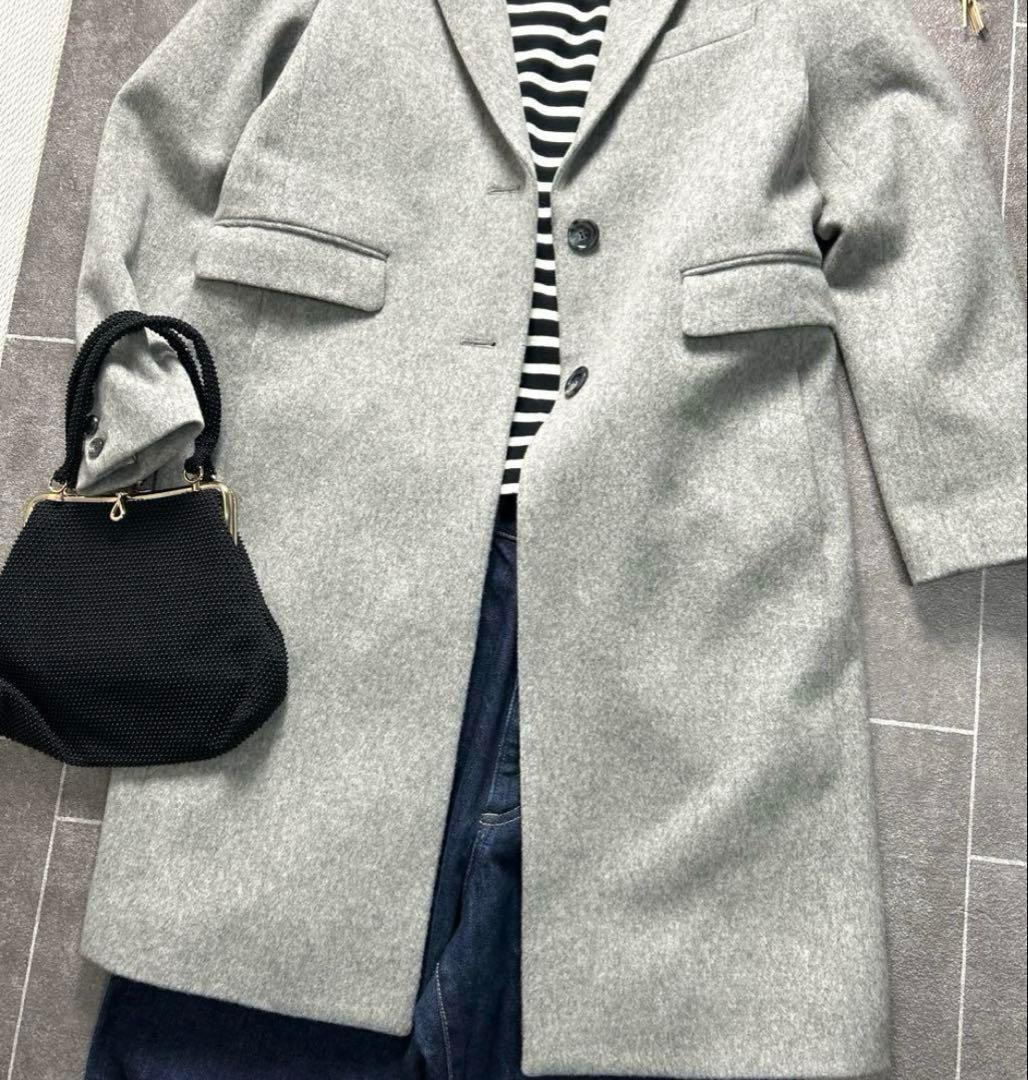 極美品⭐︎スローブイエナ　ウールチェスターコート　綺麗目