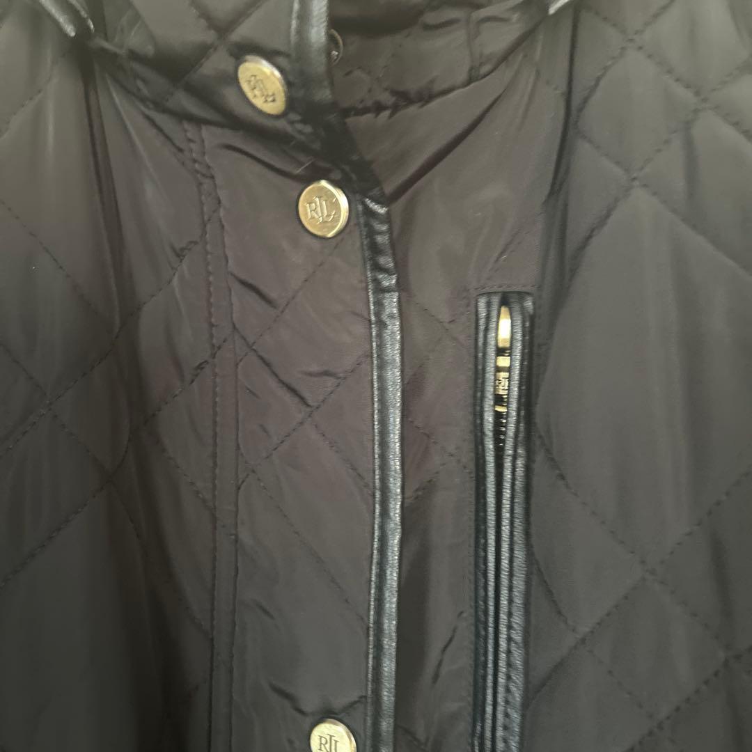 ローレンラルフローレン　ロングコート キルティング