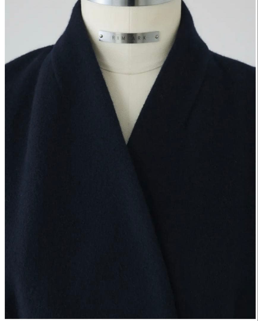 ジャケット・アウター RIM.ARK Dolman wool long vest