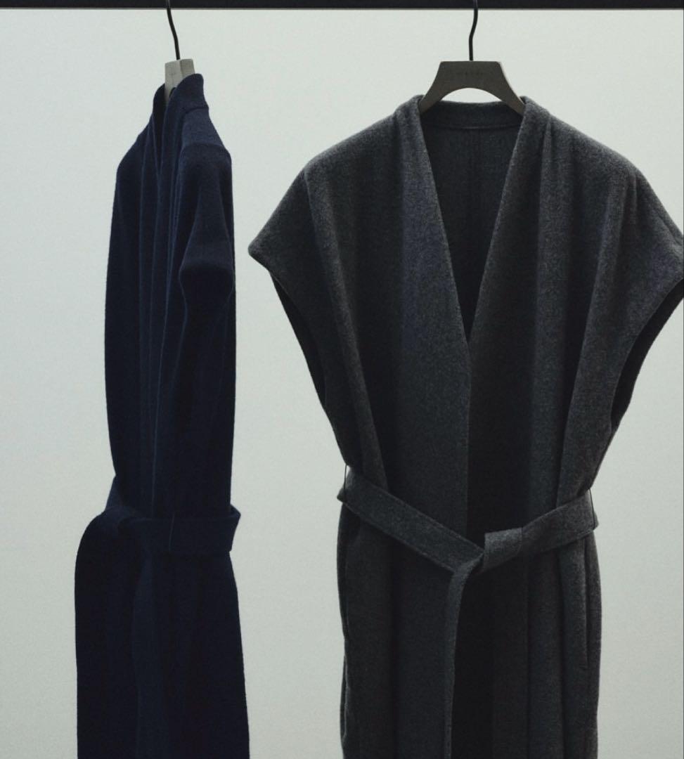 ジャケット・アウター RIM.ARK Dolman wool long vest