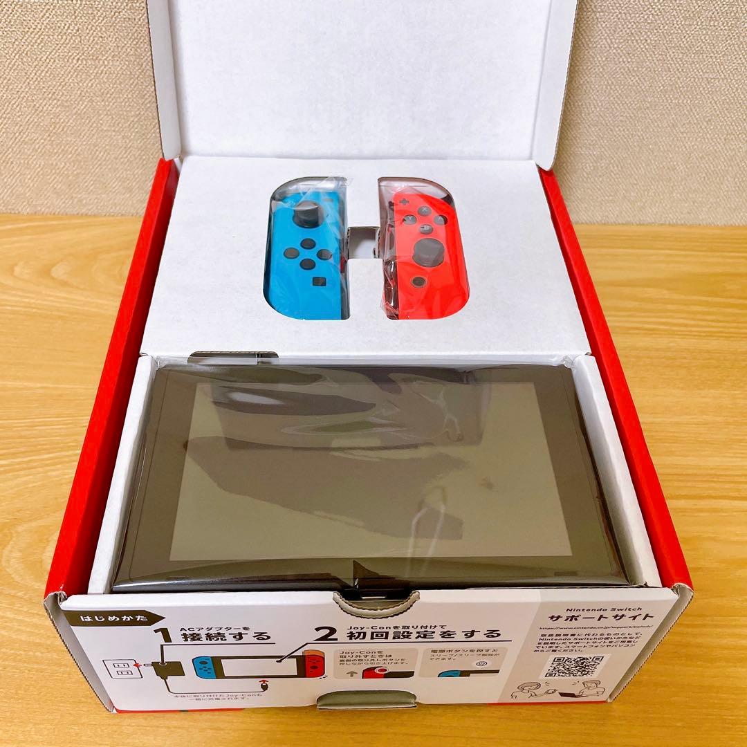 【未使用に近い】 2025年4月購入 Nintendo Switch 本体