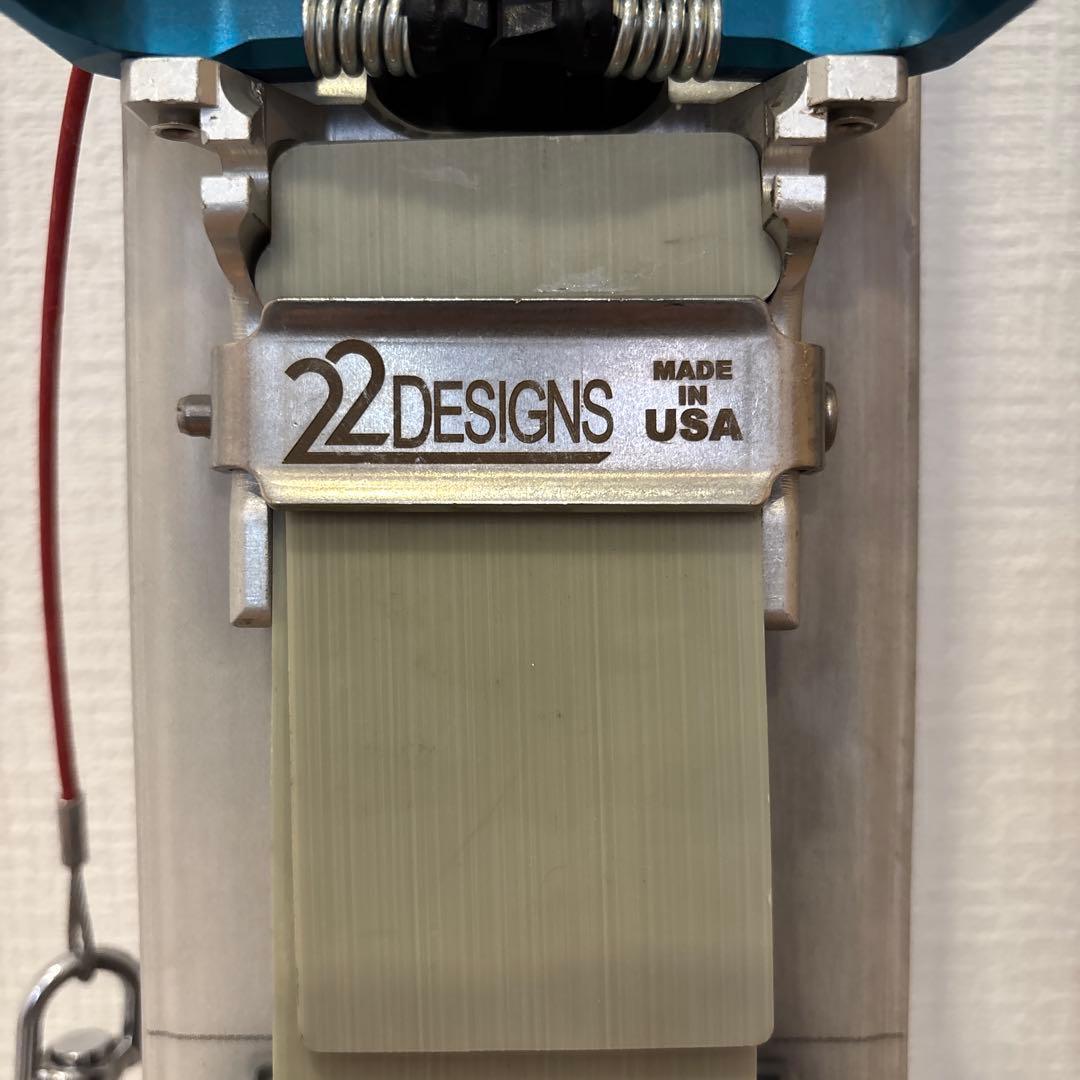 BLASTRACK スキー板 22 DESIGNSバインディング付き　テレマーク