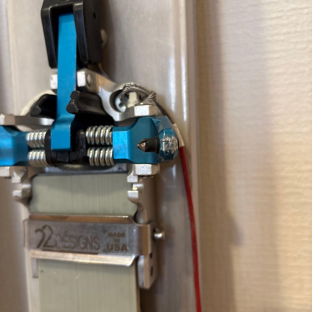 BLASTRACK スキー板 22 DESIGNSバインディング付き　テレマーク