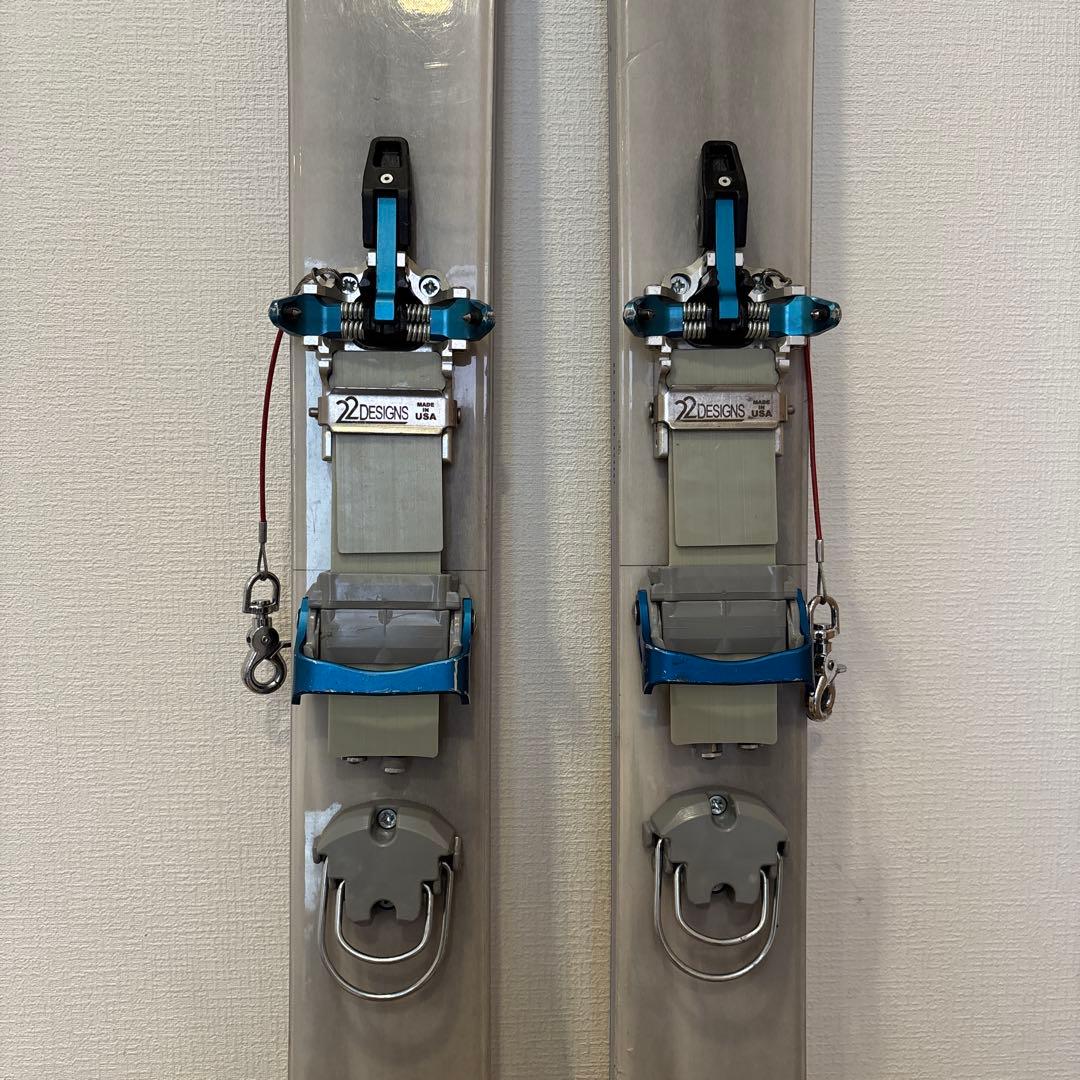 BLASTRACK スキー板 22 DESIGNSバインディング付き　テレマーク