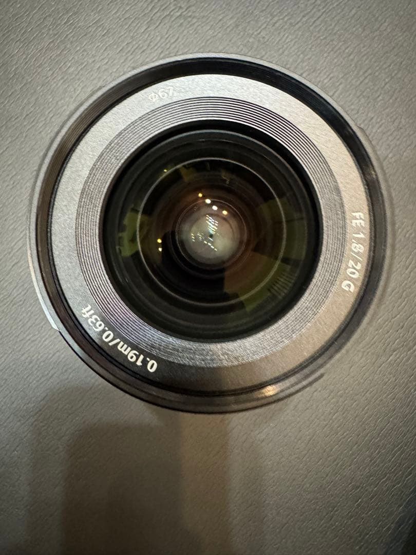 【極美品】SONY FE 1.8 20mm G 単焦点レンズ 広角
