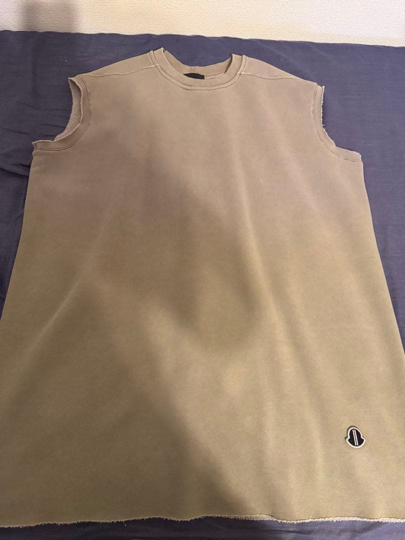 MONCLER + RICK OWENS 24ss ノースリーブカットソー