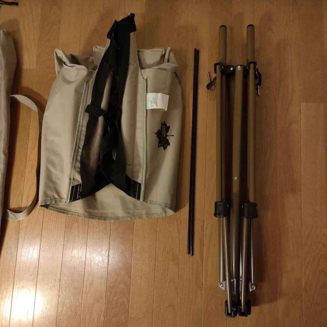 美品 LOGOS ロゴス Tradcanvas ゆらゆらハンモックチェア