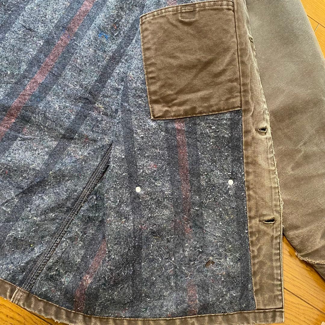 Carhartt ミシガンチョアコート USA製 ブラウン フェード