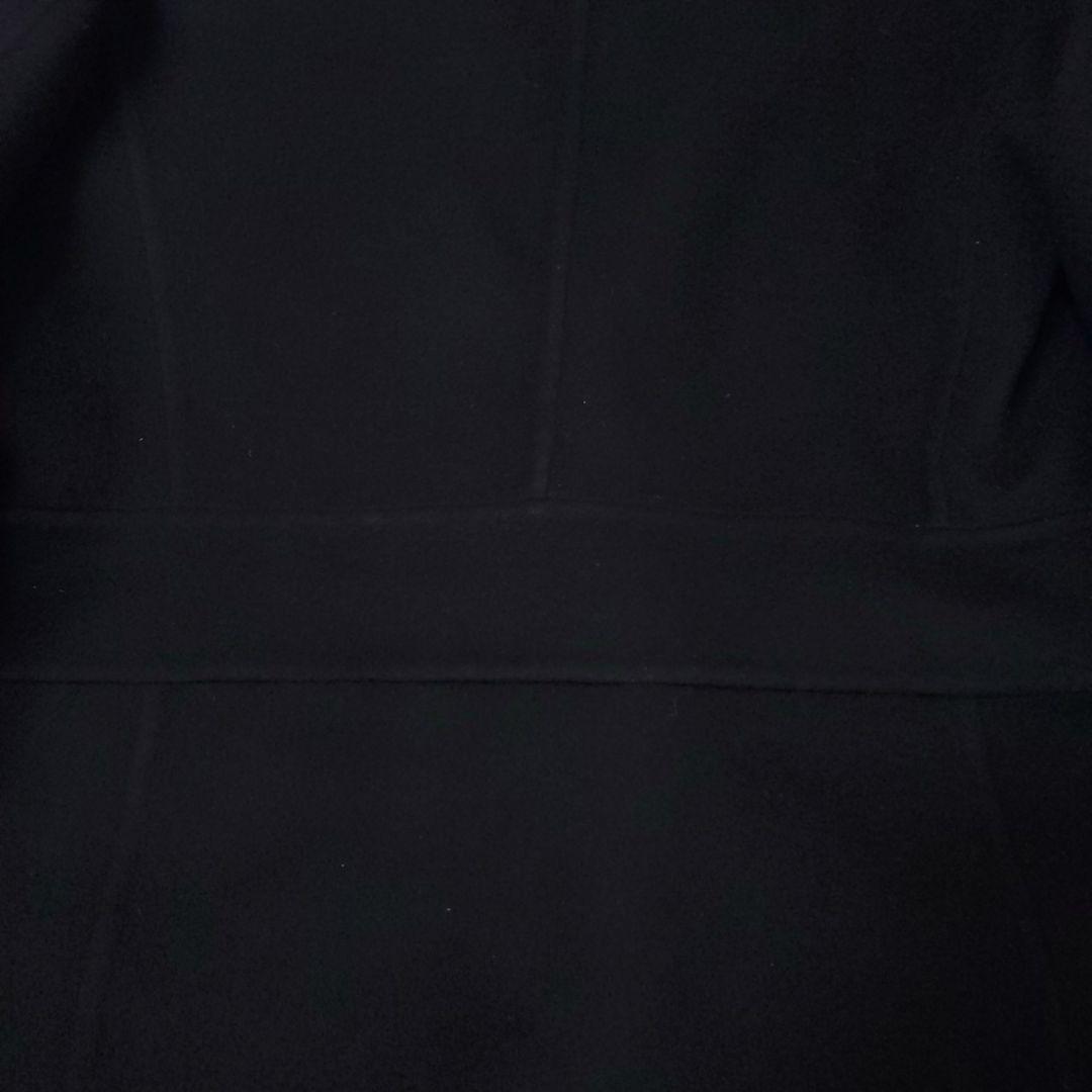 美品✨エスマックスマーラ クチートアマーノ アンゴラ混 チェスターコート 黒