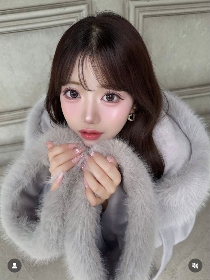 新品タグ付 ダーリッチ ウエストベルトプリンセスラインコート グレー FL