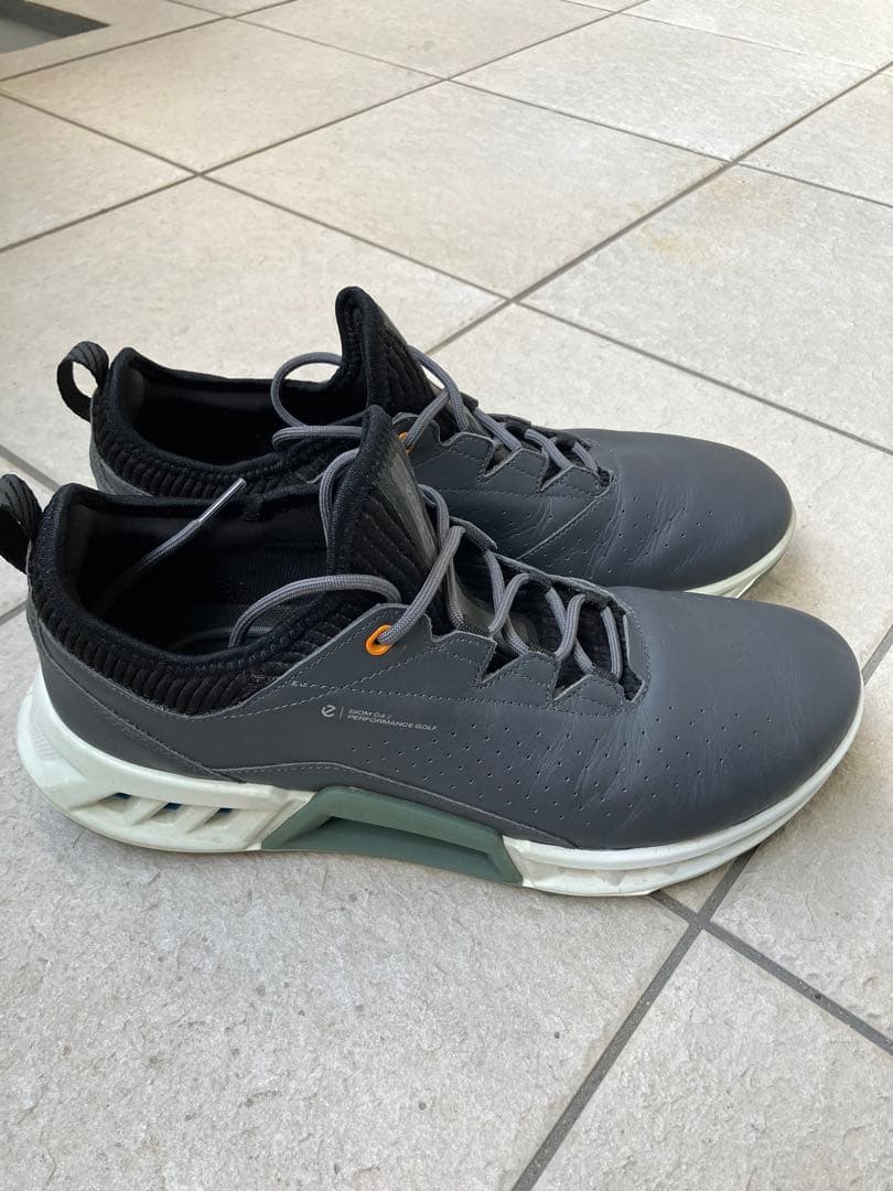 ECCO ゴルフシューズ グレー EU42（26.0㎝)