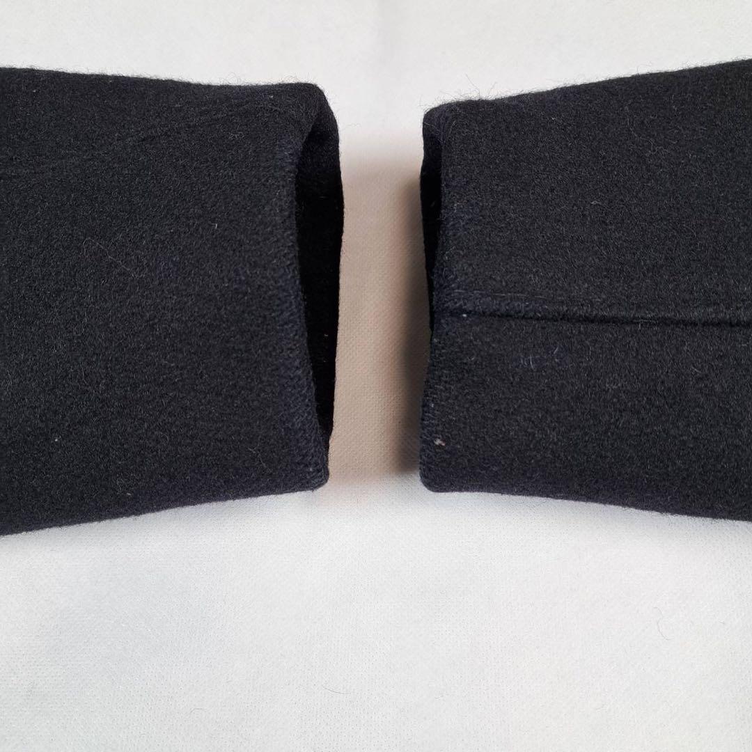 美品　ショット　USA ピーコート　キルティング　黒　サイズ18 ダブル