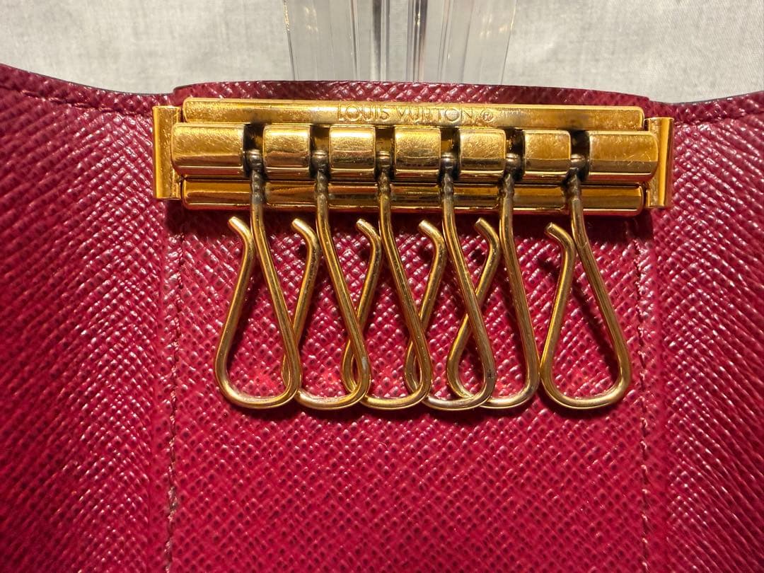 LOUIS VUITTON モノグラム ミュルティクレ6 フューシャ キーケース