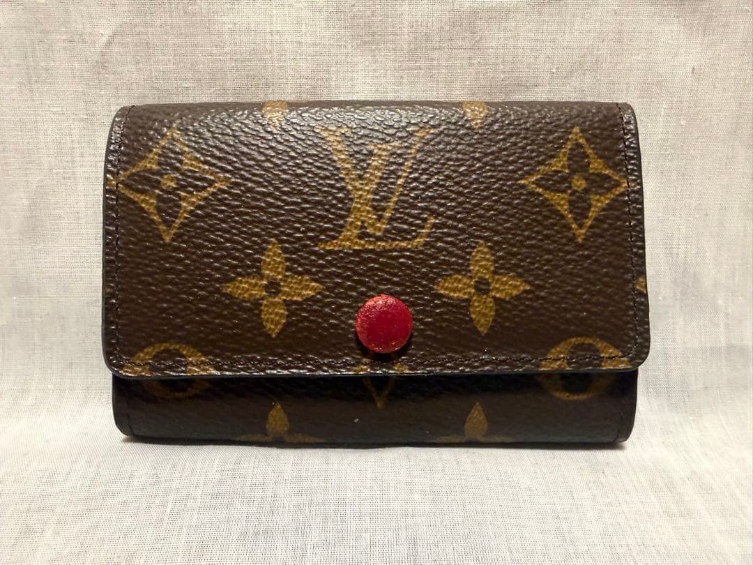 LOUIS VUITTON モノグラム ミュルティクレ6 フューシャ キーケース