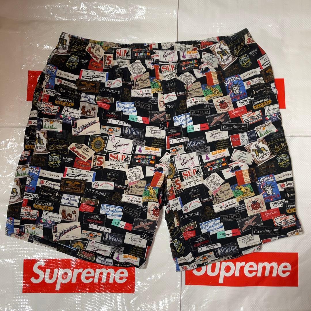 Supreme シュプリーム Labels Pique Short / S