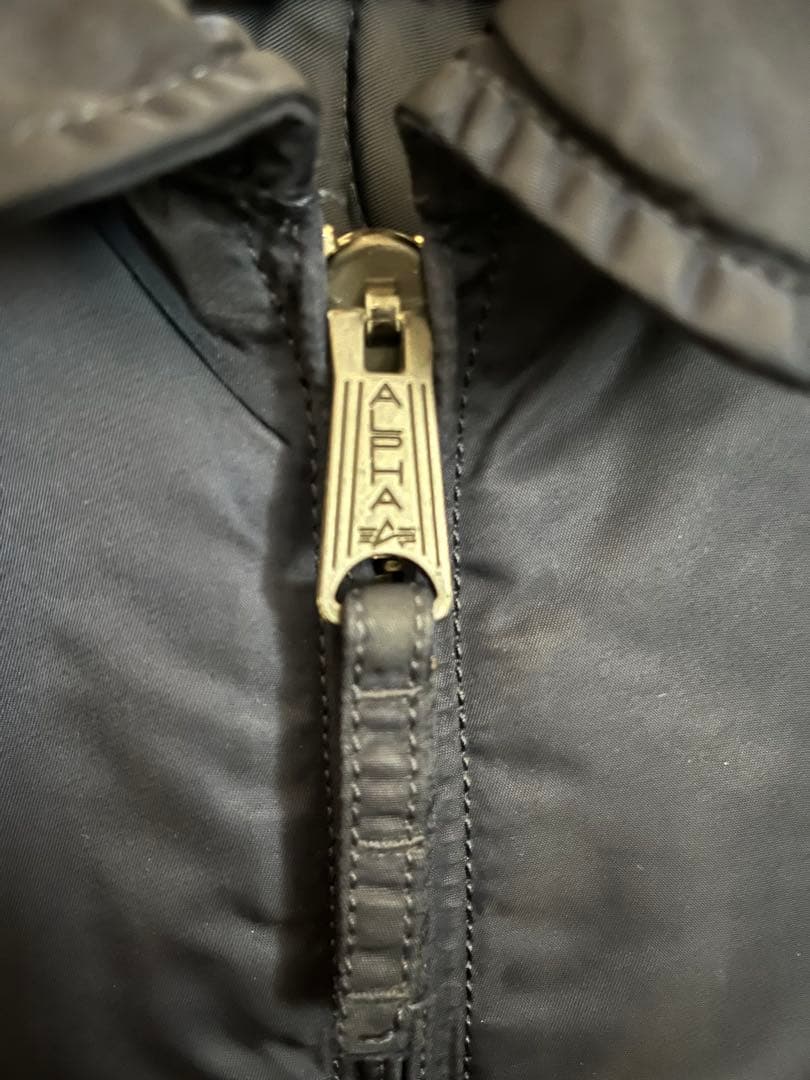 alyx alpha ma-1 フライトジャケット size L ダメージ加工