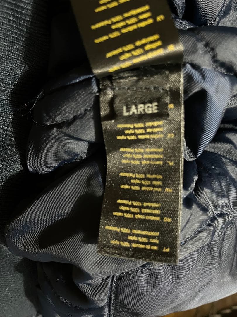 alyx alpha ma-1 フライトジャケット size L ダメージ加工